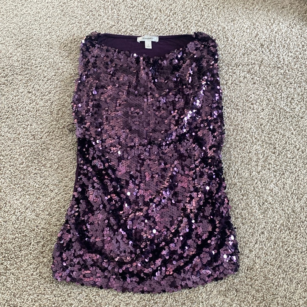 dress barn sparkly tank top